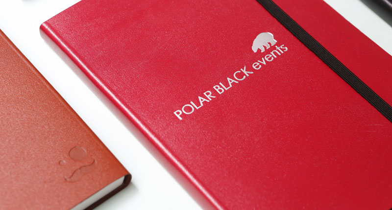 Book Block Logo Foiled Notebook