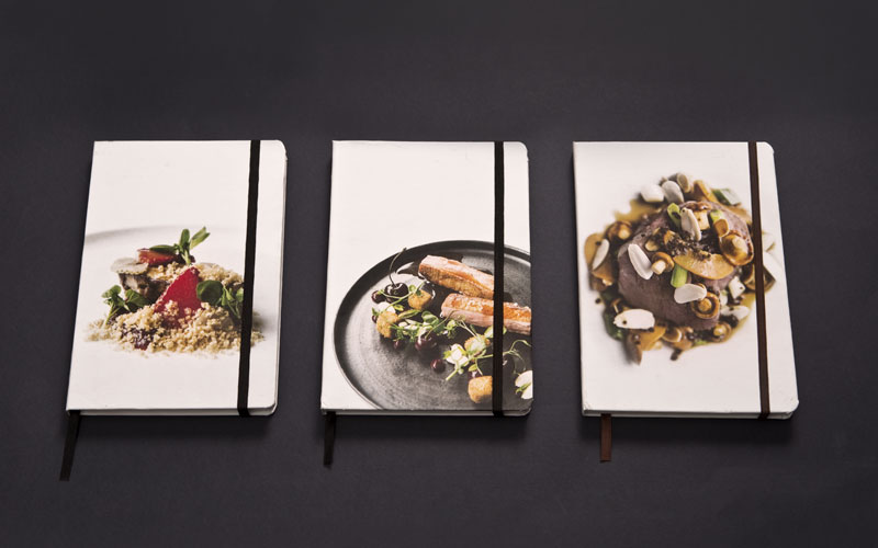 custom journals for Great British Chefs