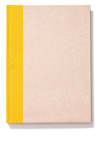 Half bound notebook