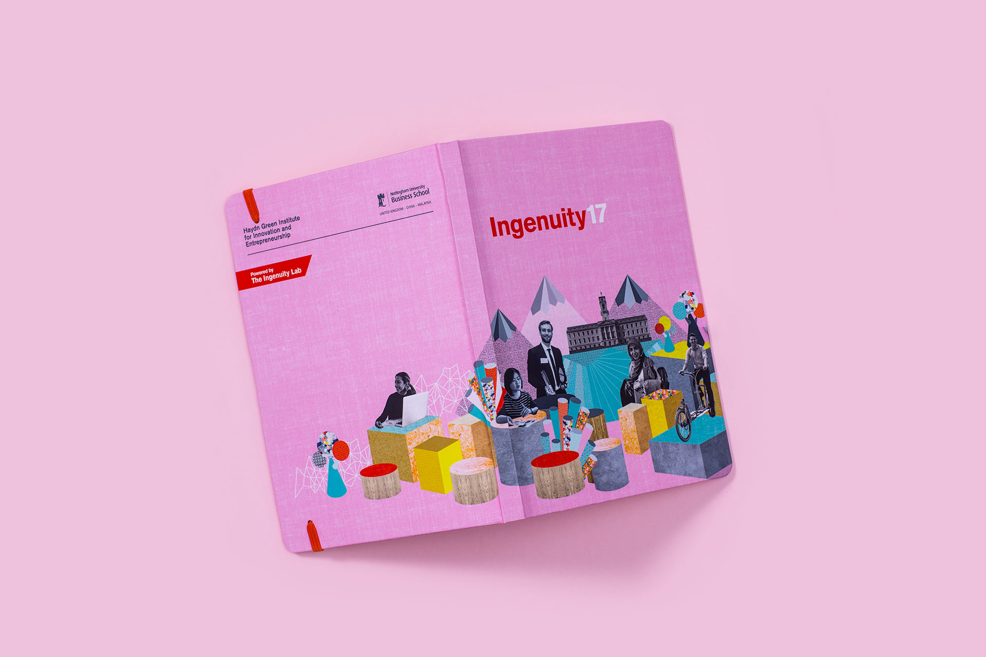 Nottingham University Soft Touch Notebooks