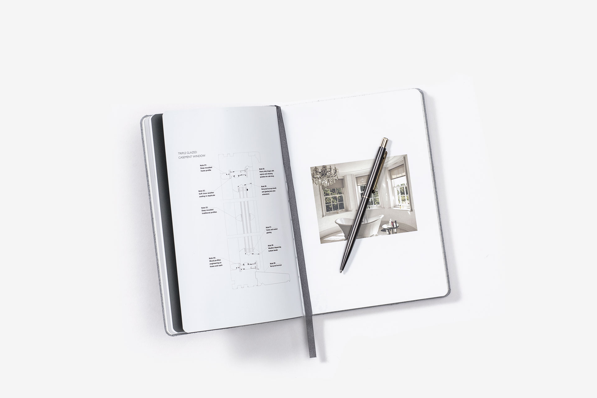 Westbury Softcover Leather Notebooks