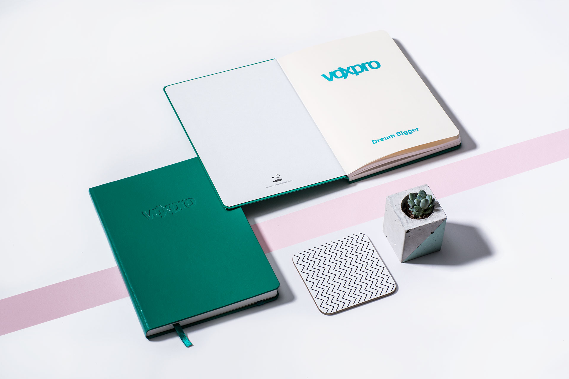 VoxPro Debossed Notebooks