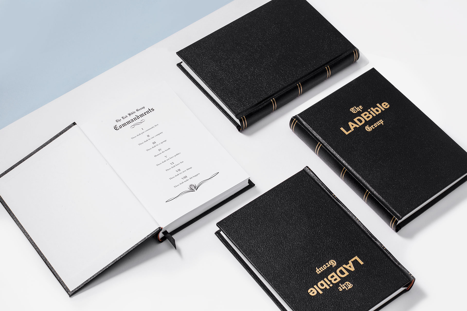 LAD Bible Bespoke Handmade Notebooks