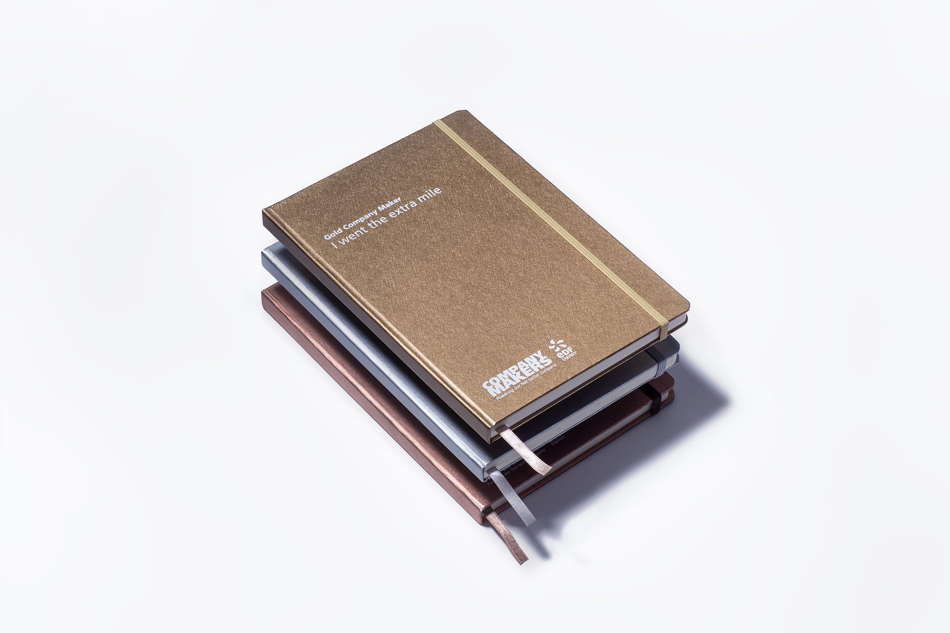 EDF Energy Vegan Leather Notebooks