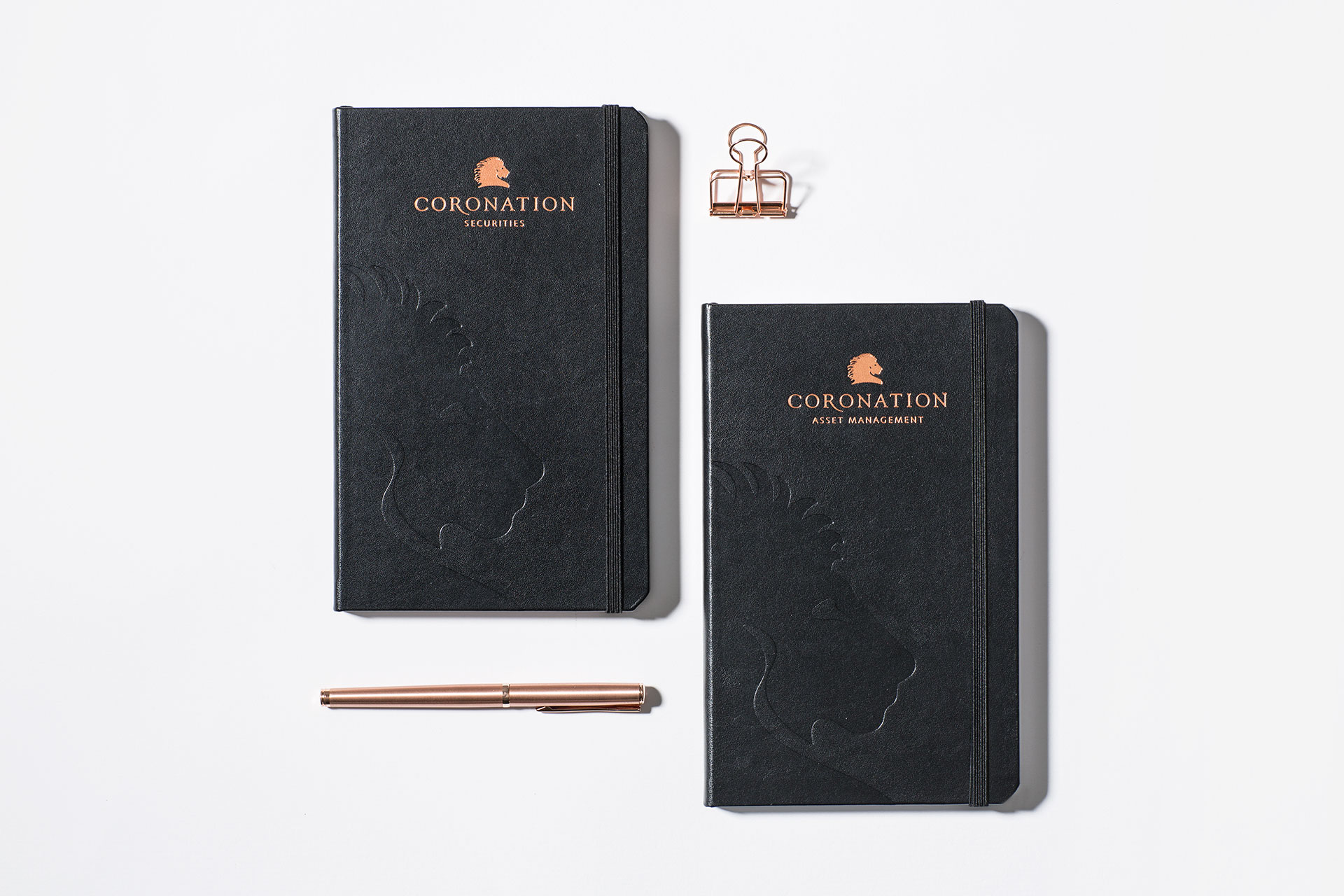 Coronation Bonded Leather Diaries