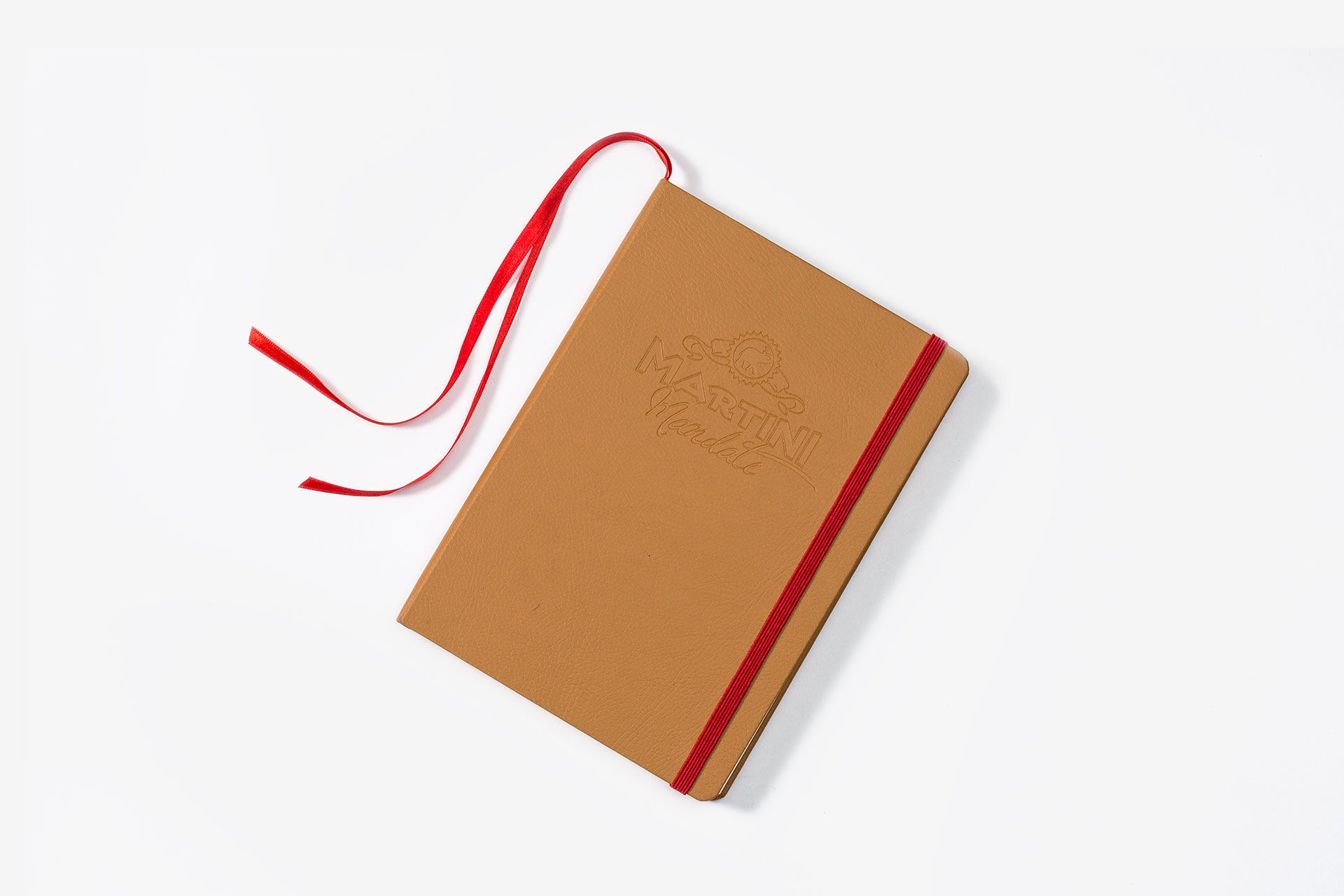 Martini Mandate Faux Leather Notebook