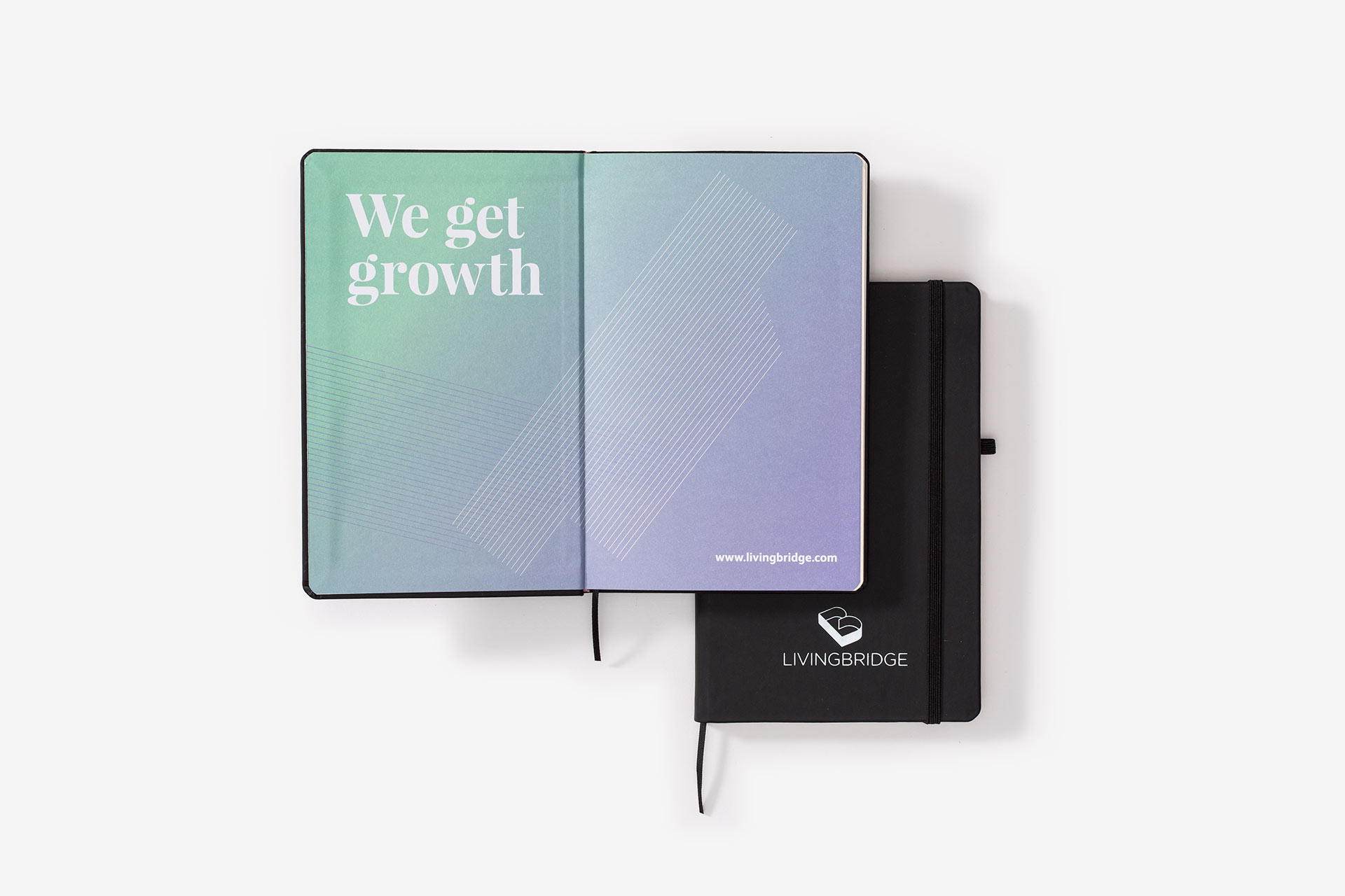 Livingbridge Soft Touch Notebooks
