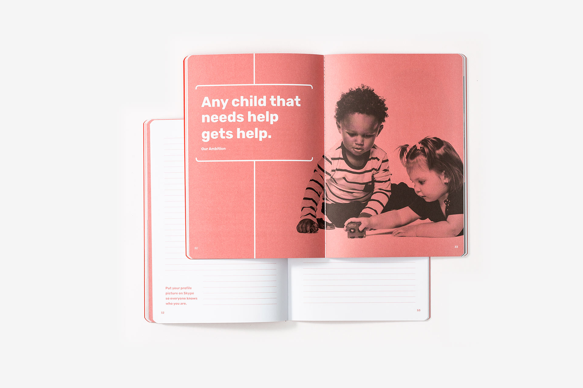 Action For Children Cahier Notebooks