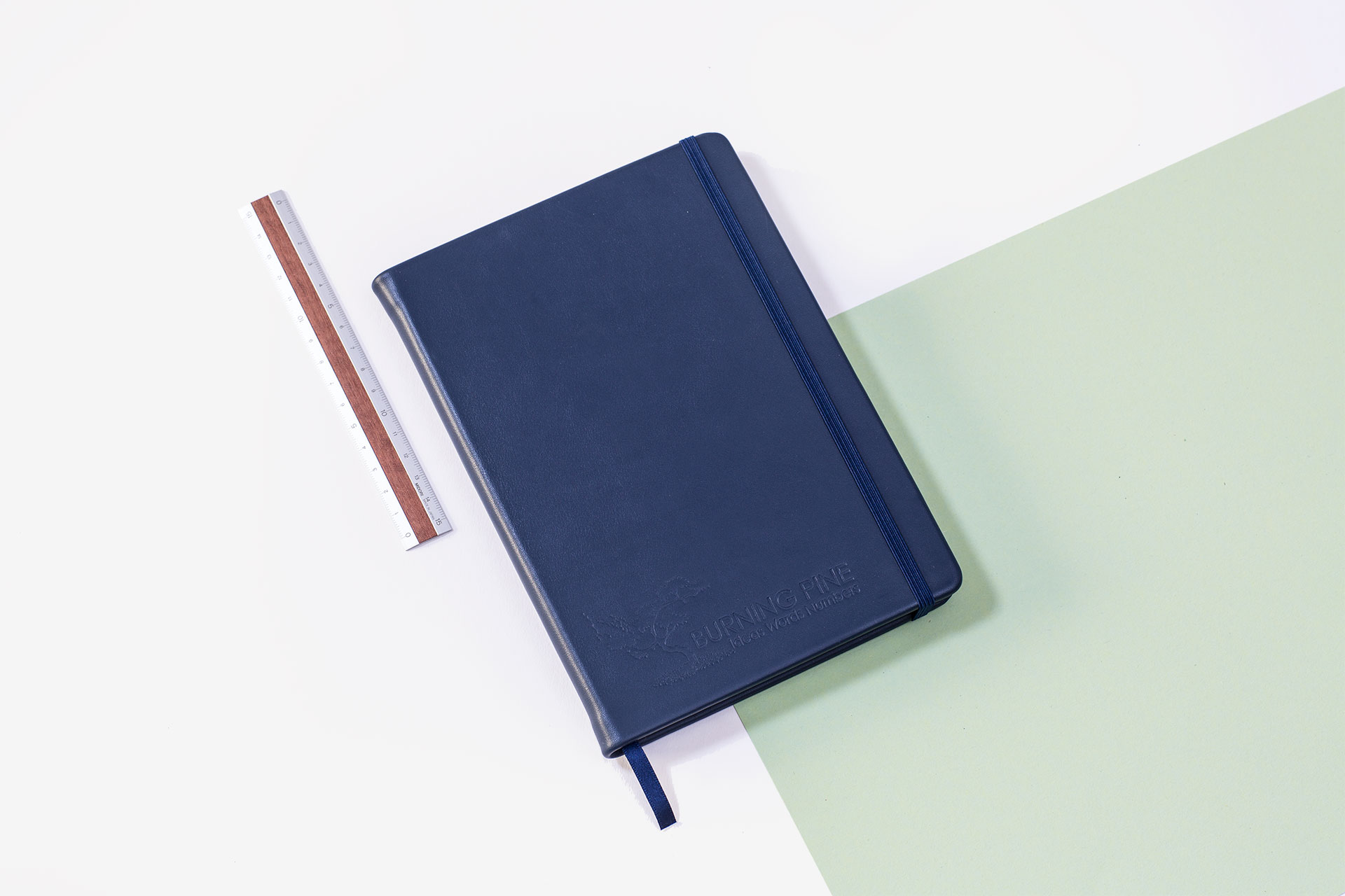 Burning Pine Nappa Leather Notebooks