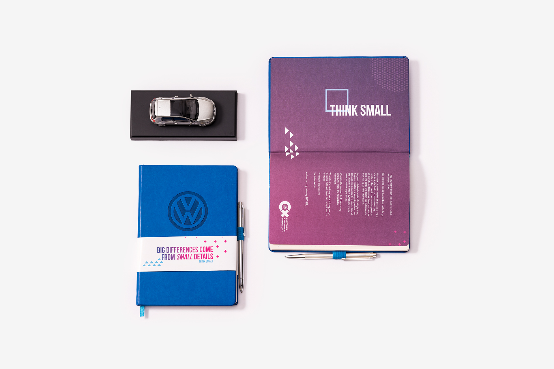 Volkswagen Faux Leather Notebooks
