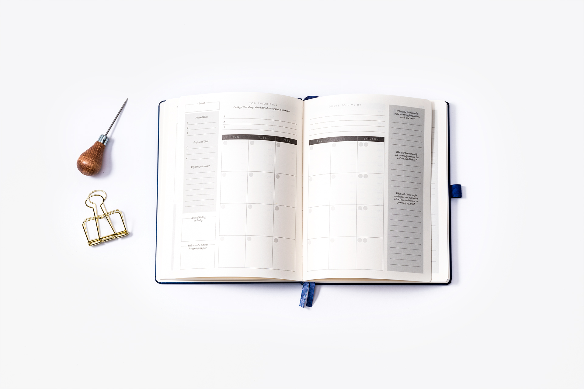 Tom James Faux Leather Planners