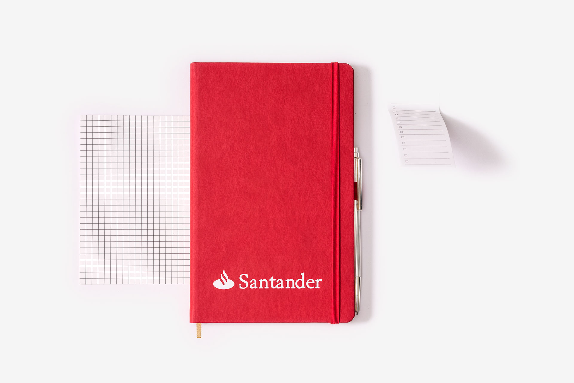 Santander Foiled Notebook