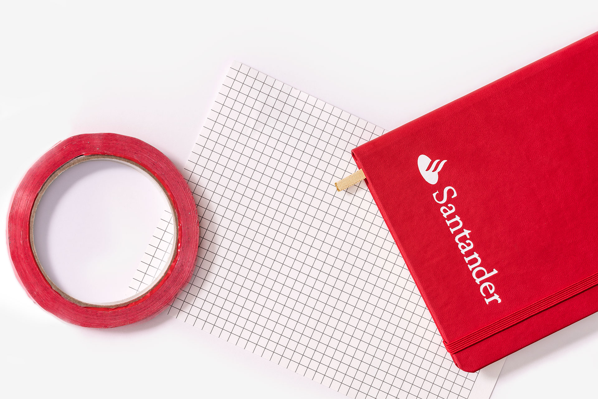 Santander Foiled Notebook