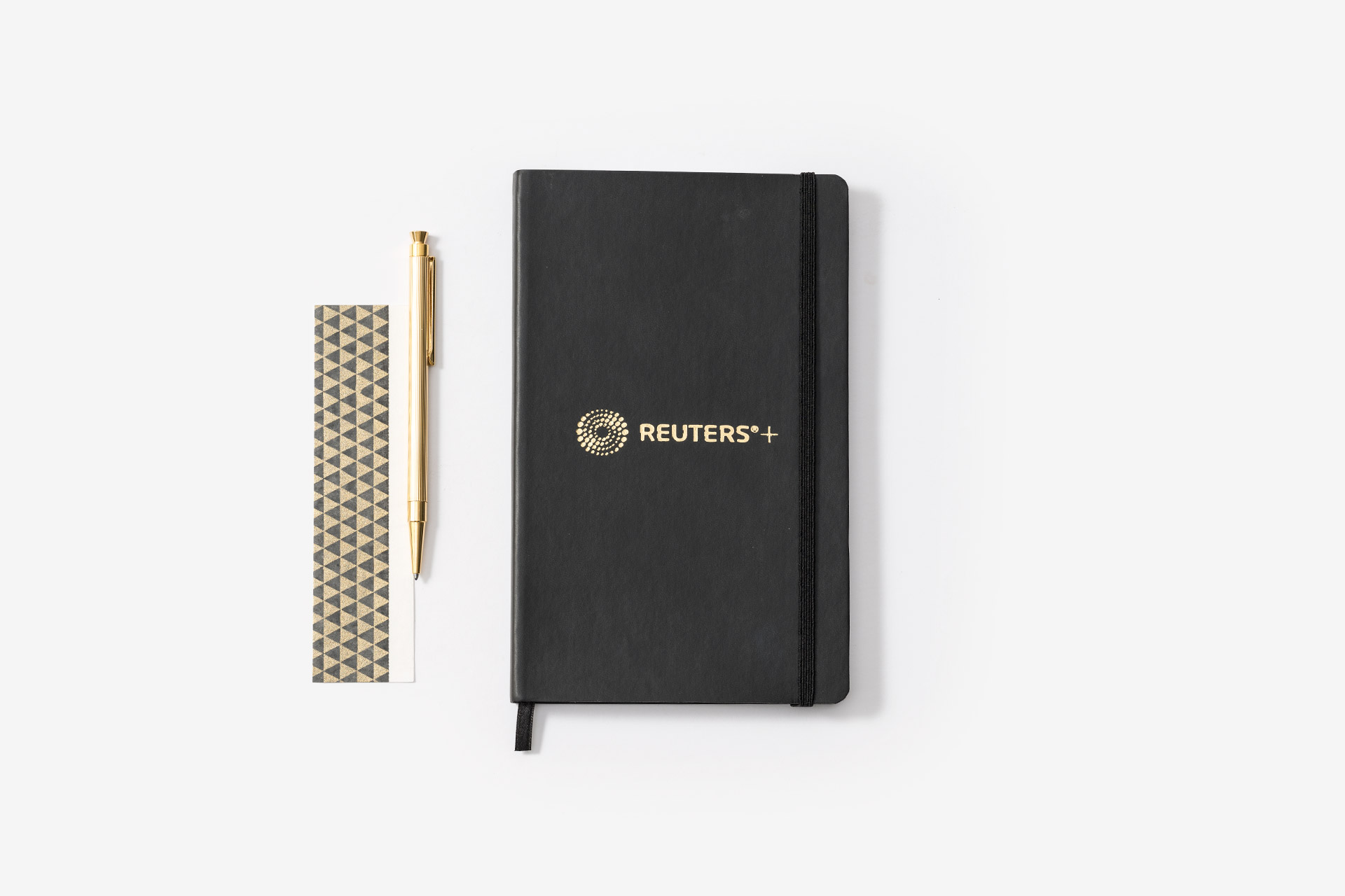 Reuters Faux Leather Notebook