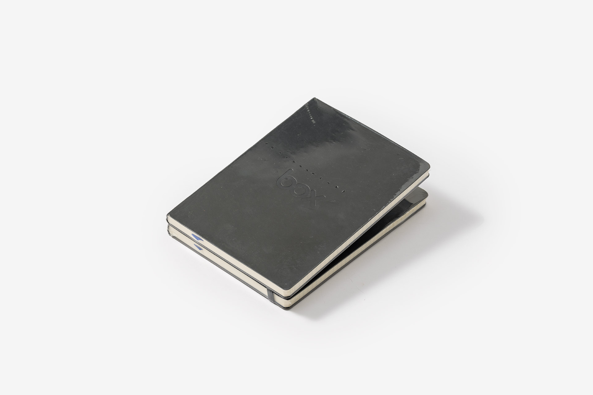 Box Faux Leather Notebooks