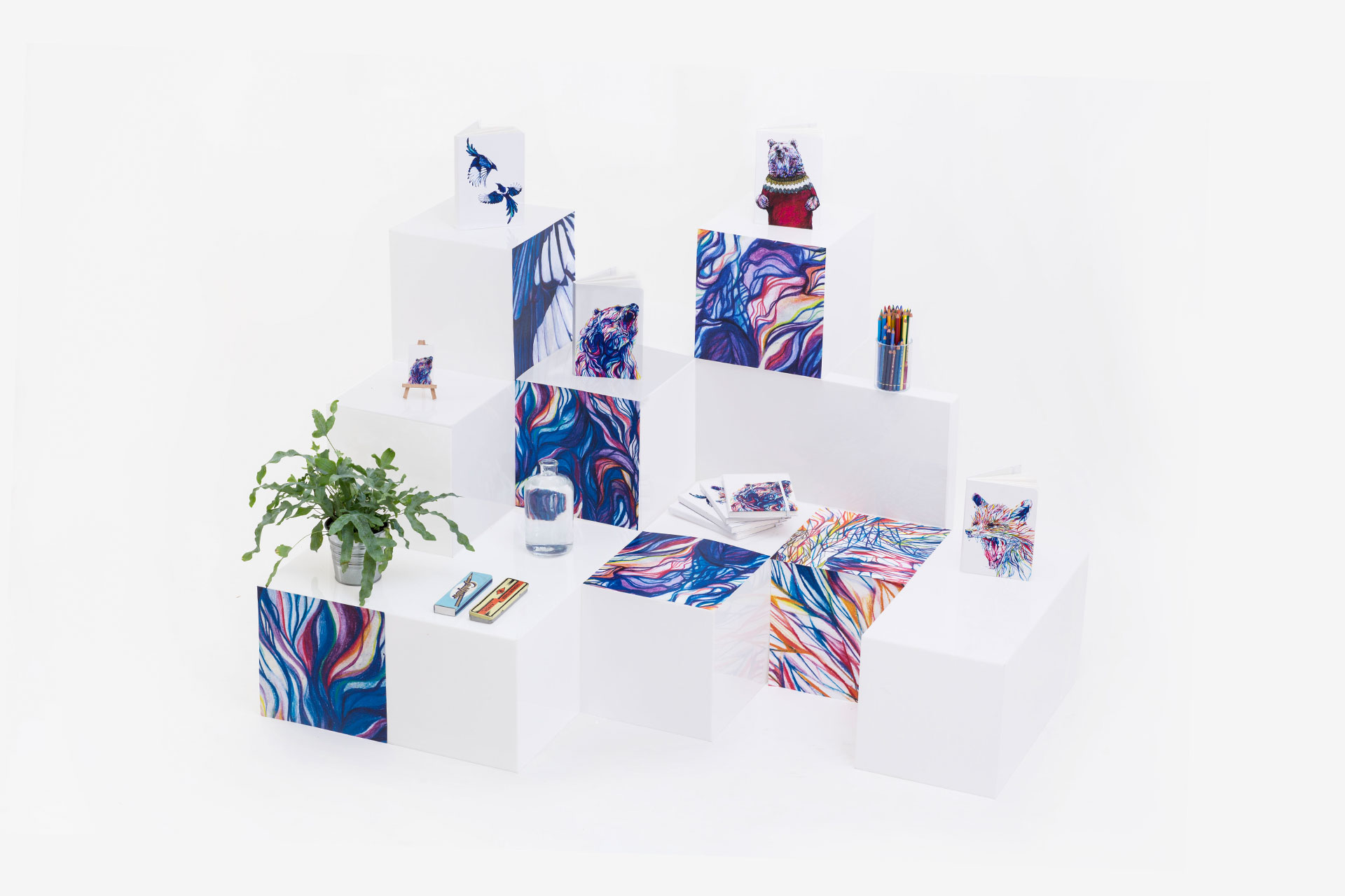 Bookblock Editions Illustrated Notebooks