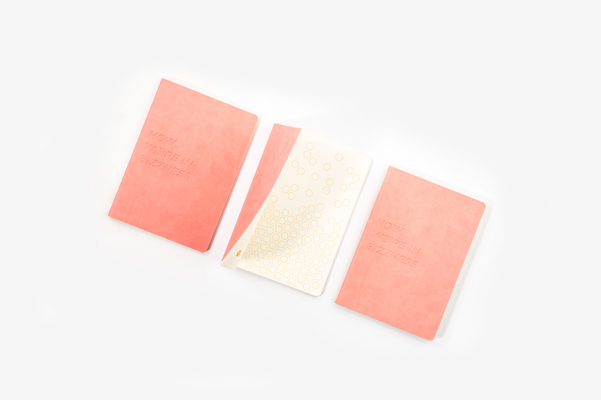 Bumble Notebooks & Packaging