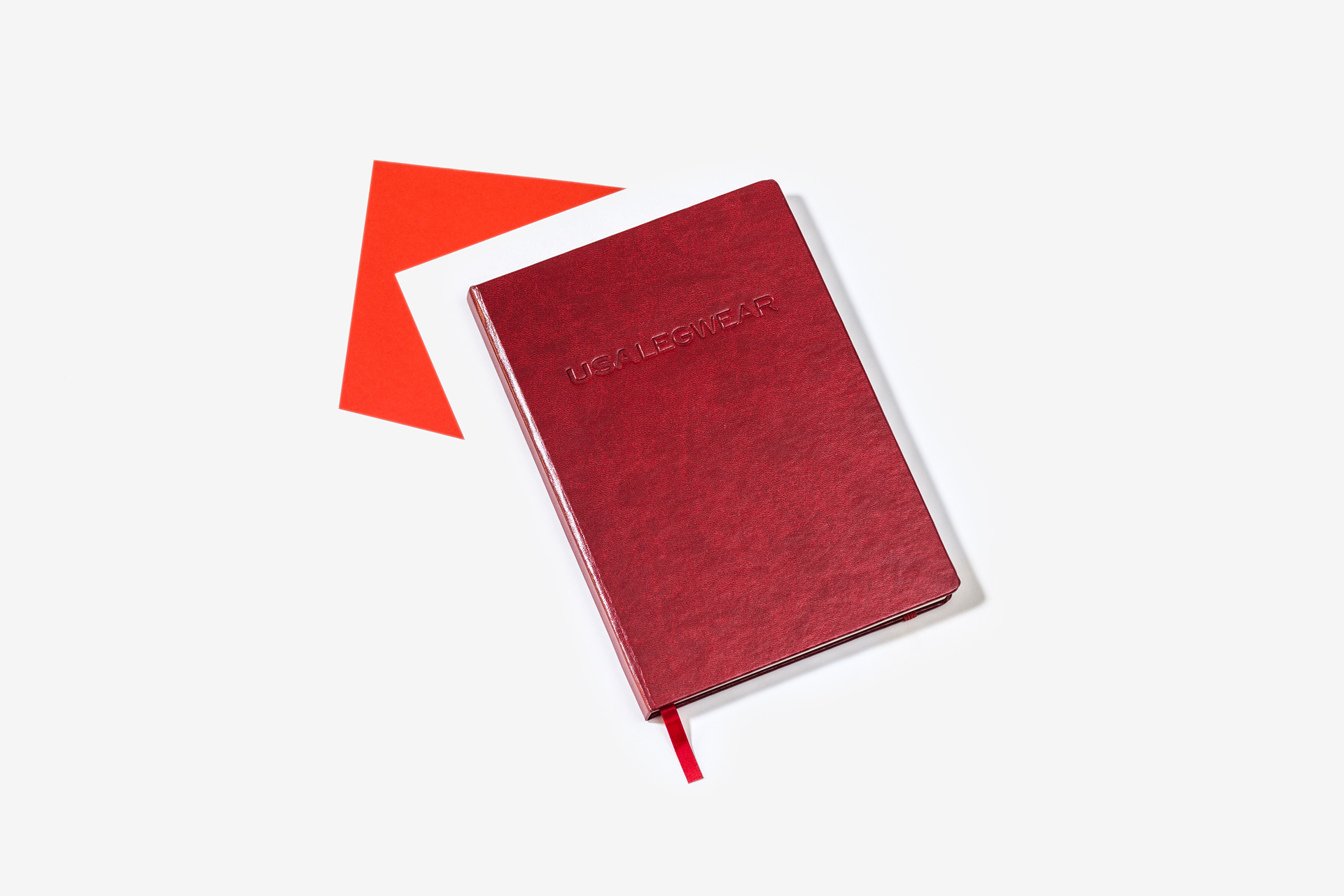 USA Legwear Vegan Leather Notebook