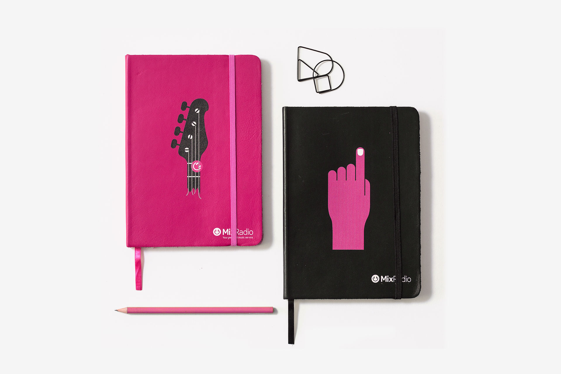 Mix Radio Leather Notebooks