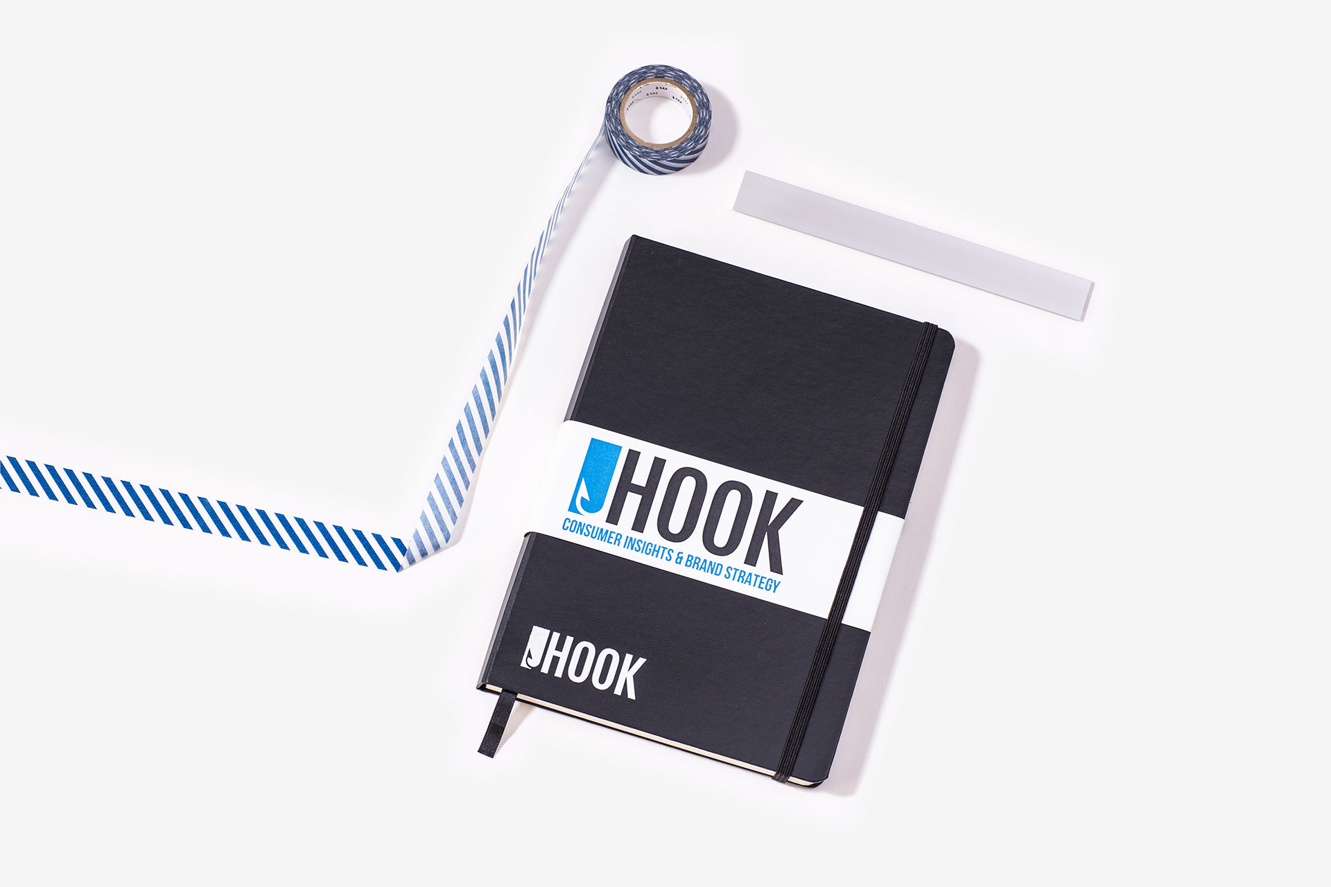 Hook Notebook with Bellyband