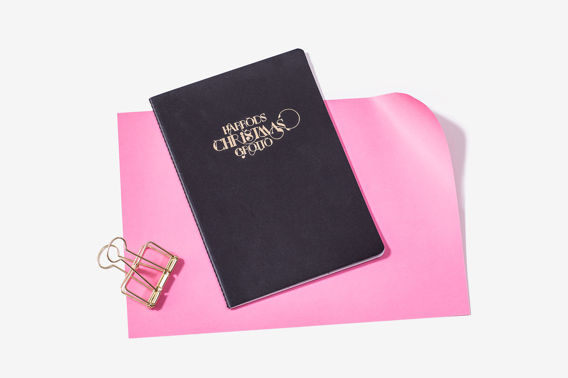Harrods Foiled Cahier