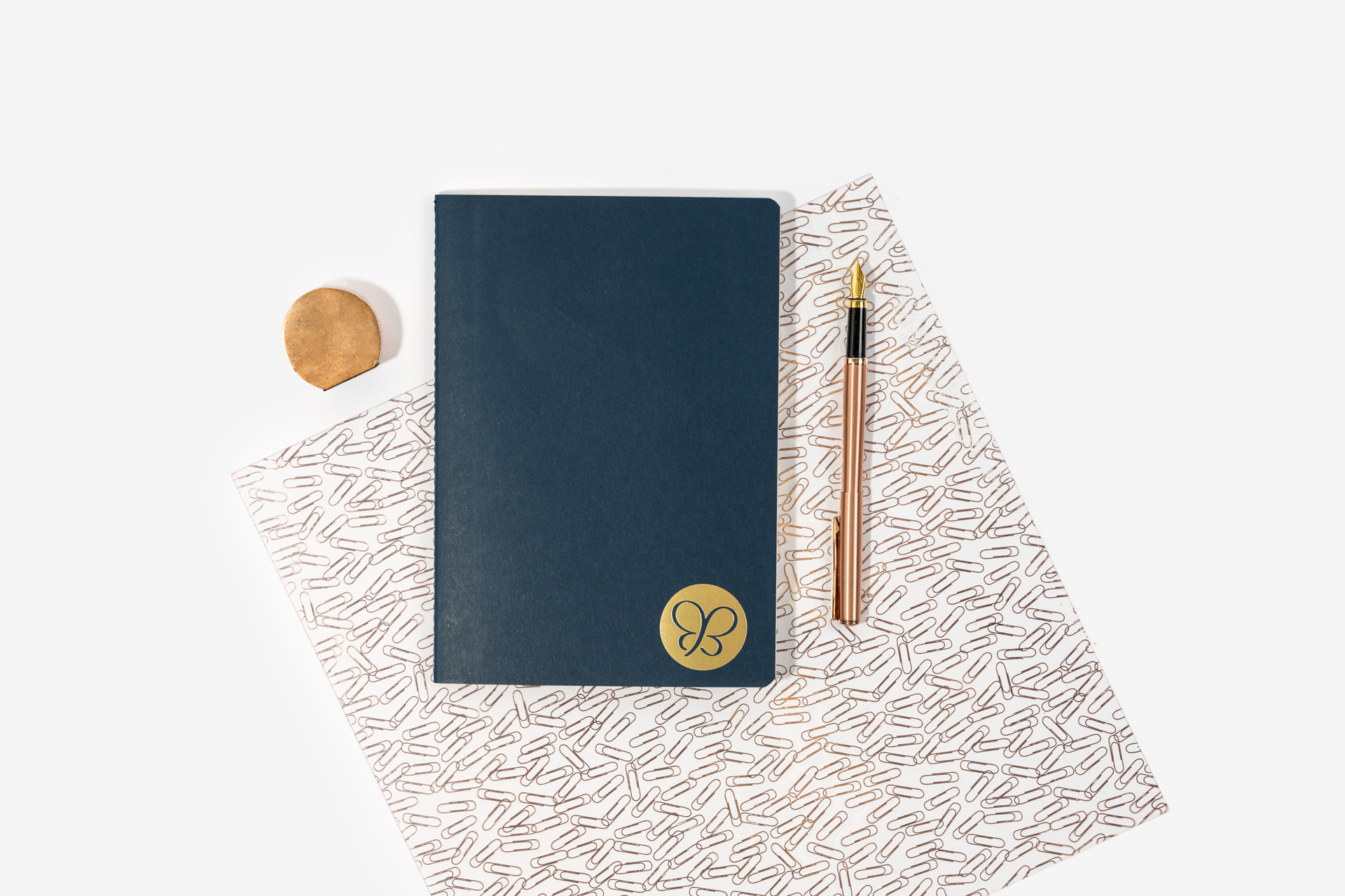 Butterfly Creative Foiled Cahier