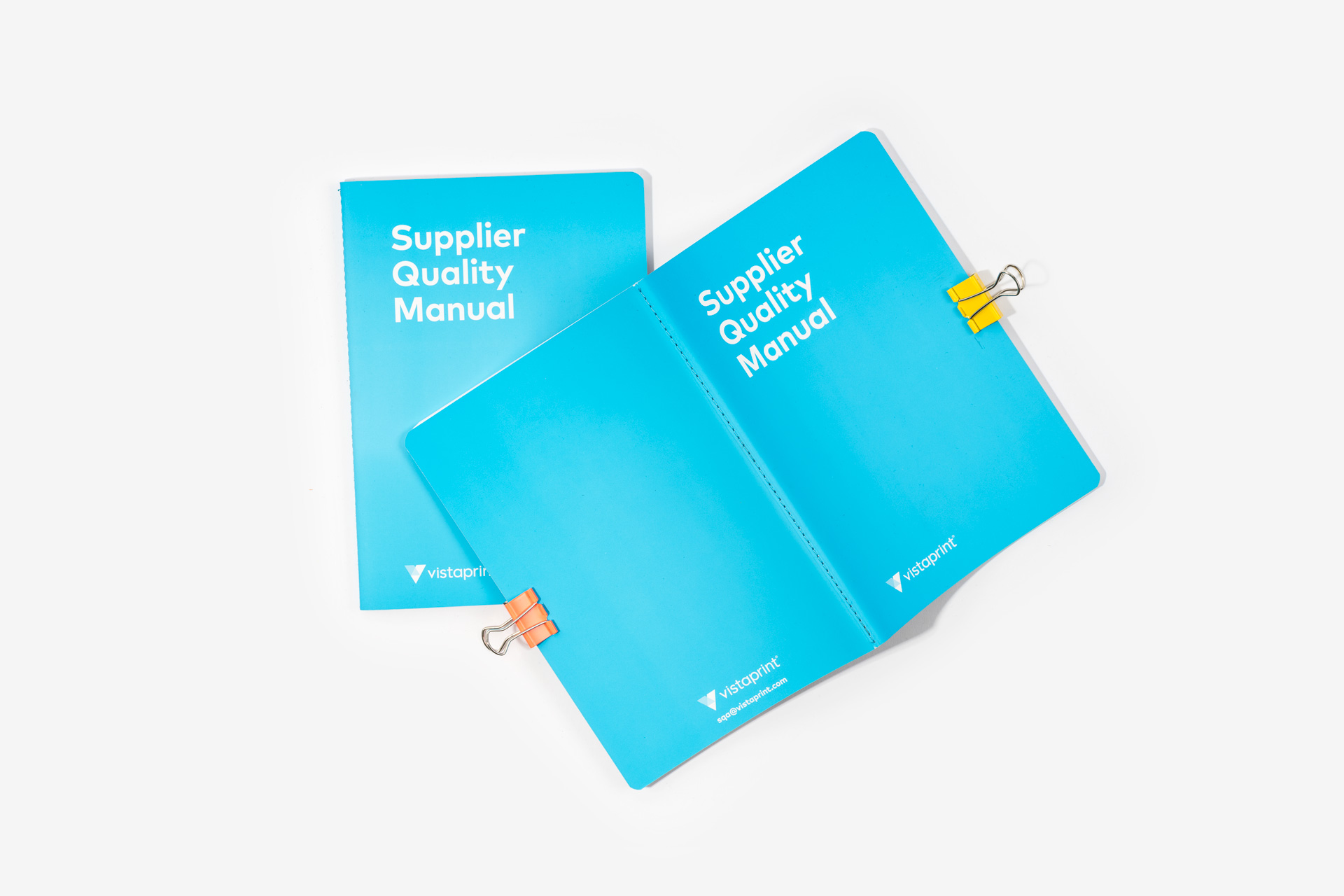 Vistaprint Quality Manual Cahiers