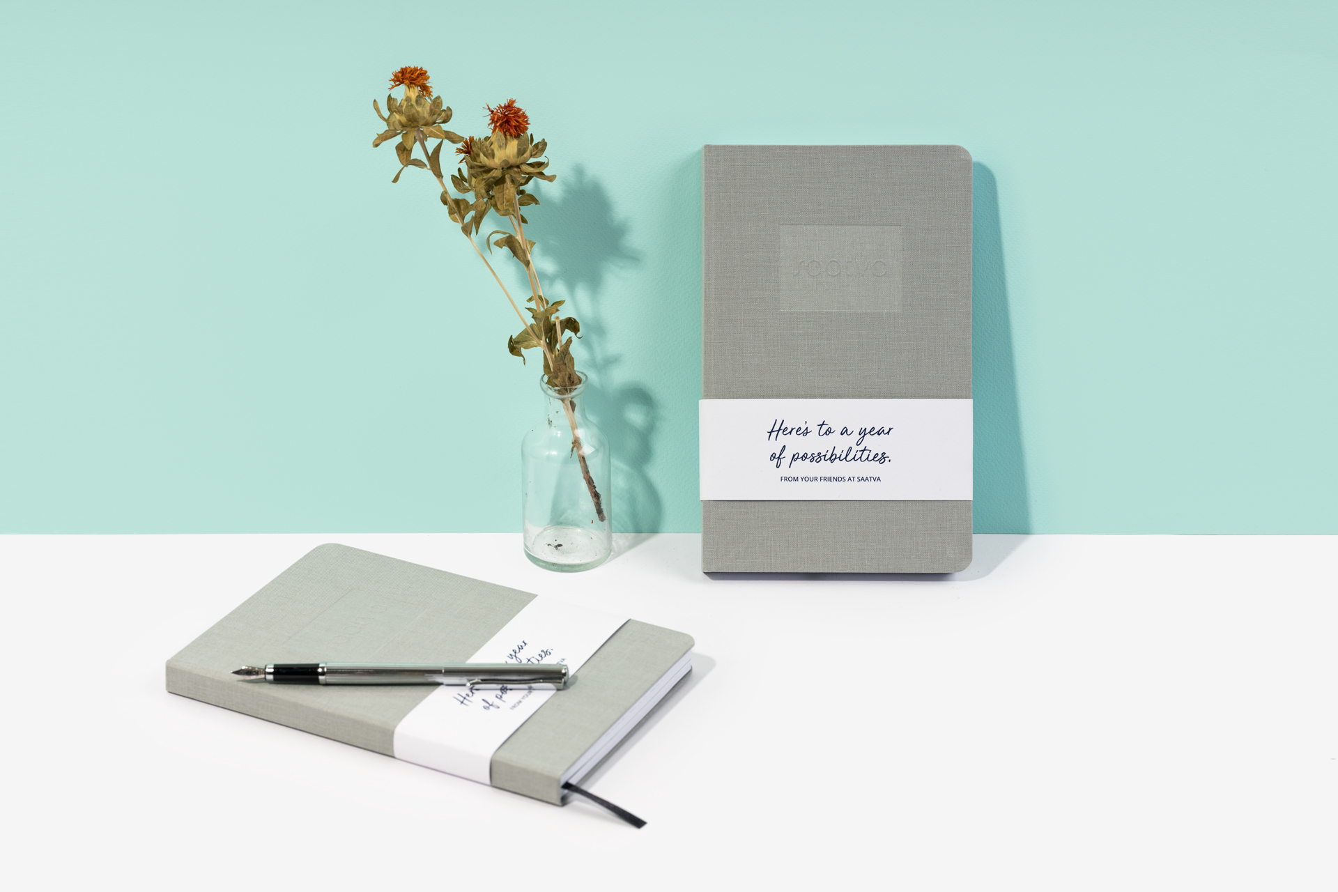Saatva Clothbound Customised Diary