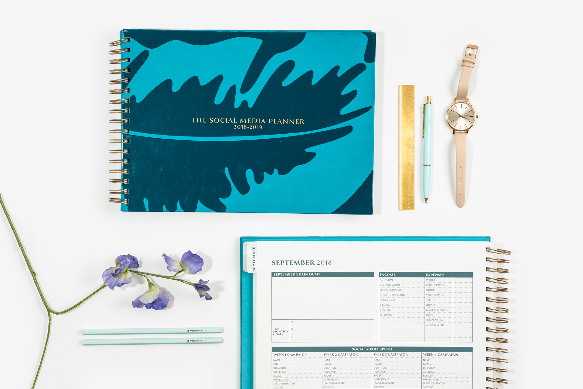 Social Media Ringbound Planner