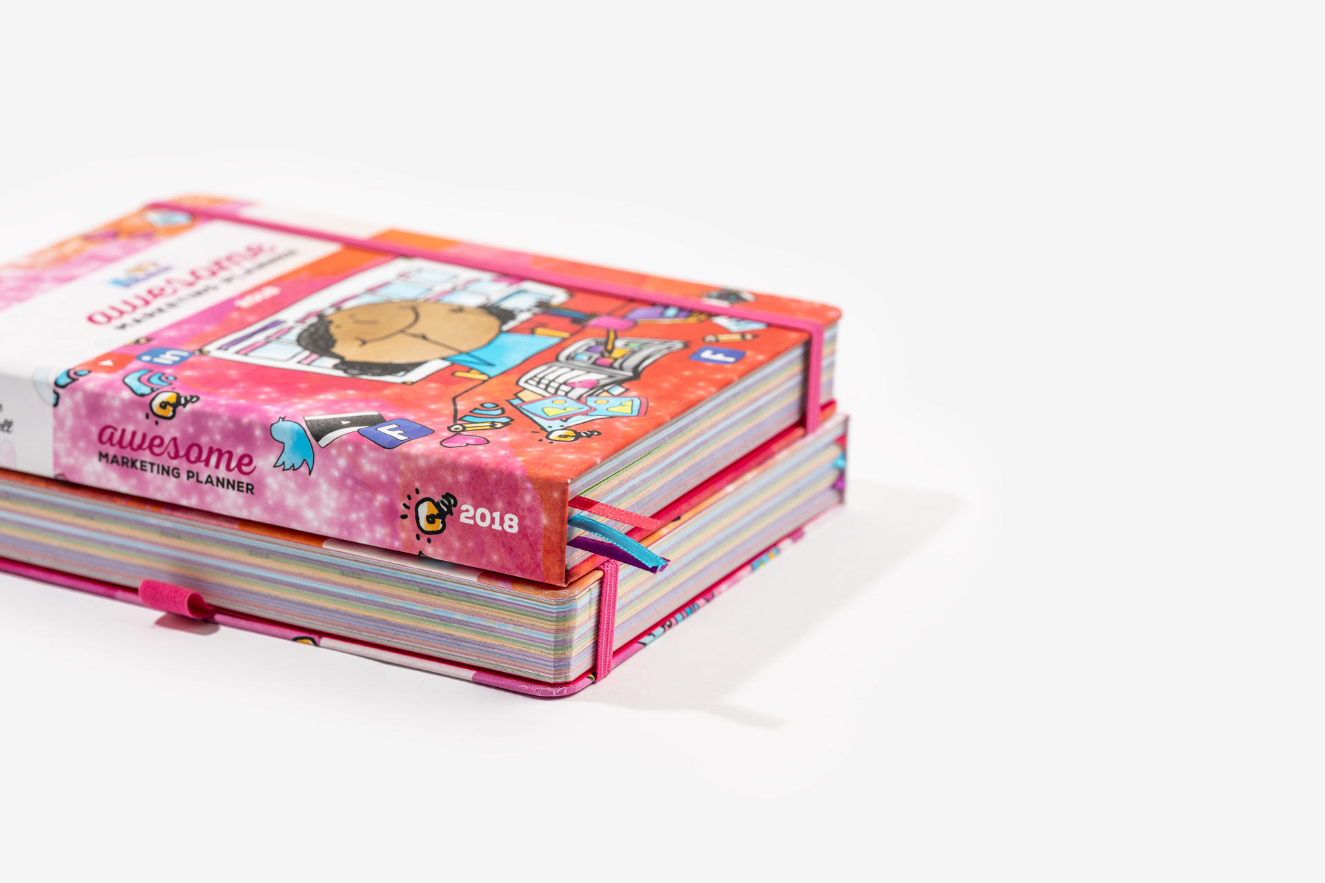 Girls Mean Business Custom Printed Planner