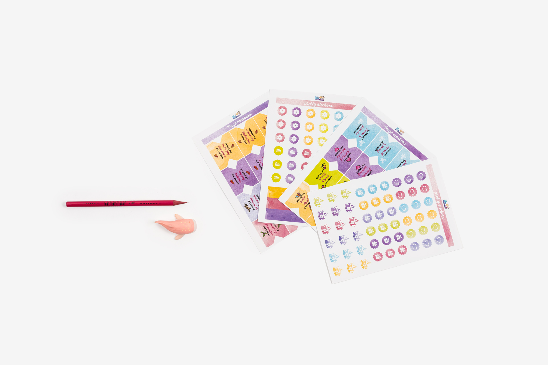 Girls Mean Business Custom Printed Planner