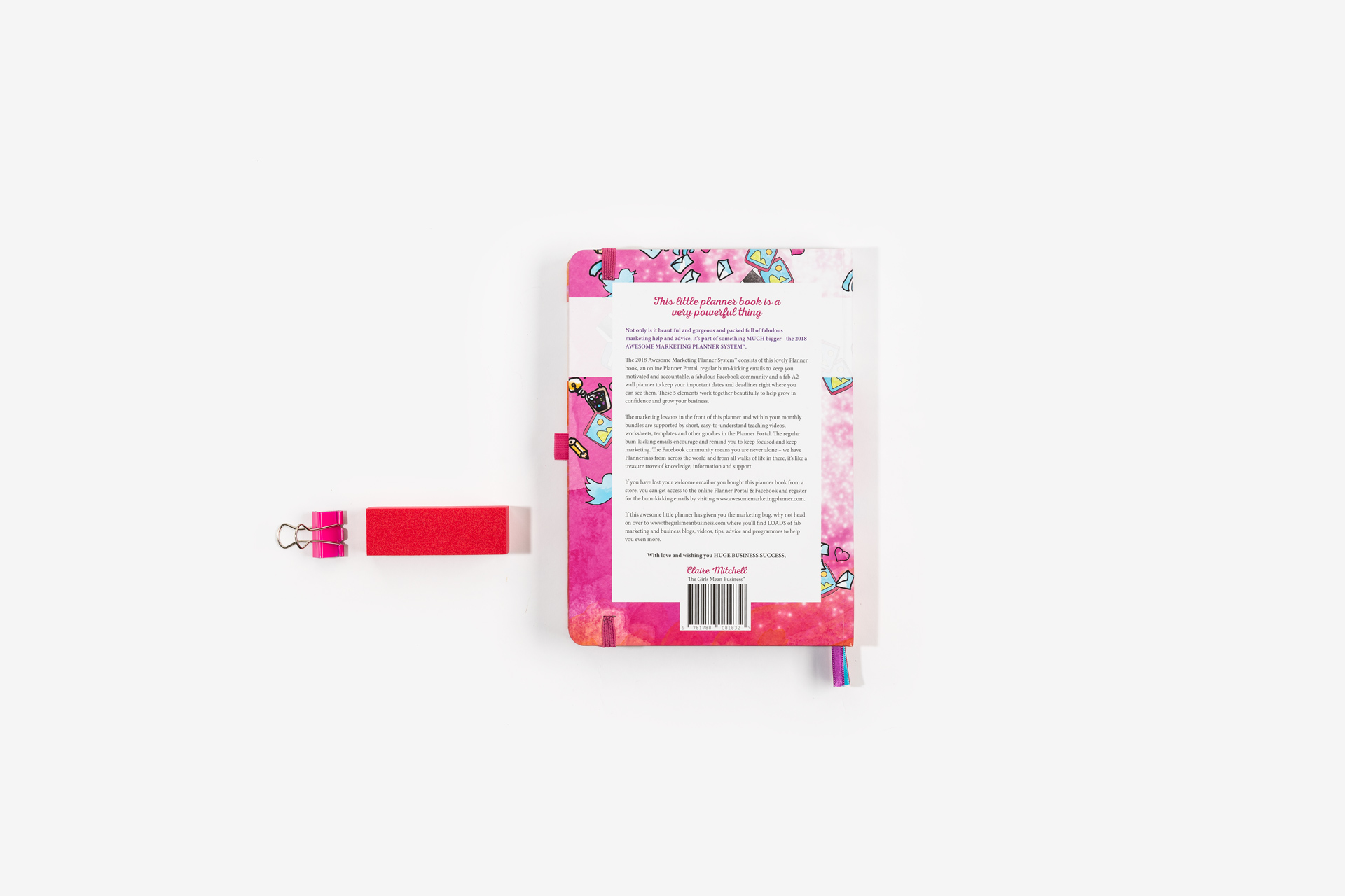 Girls Mean Business Custom Printed Planner