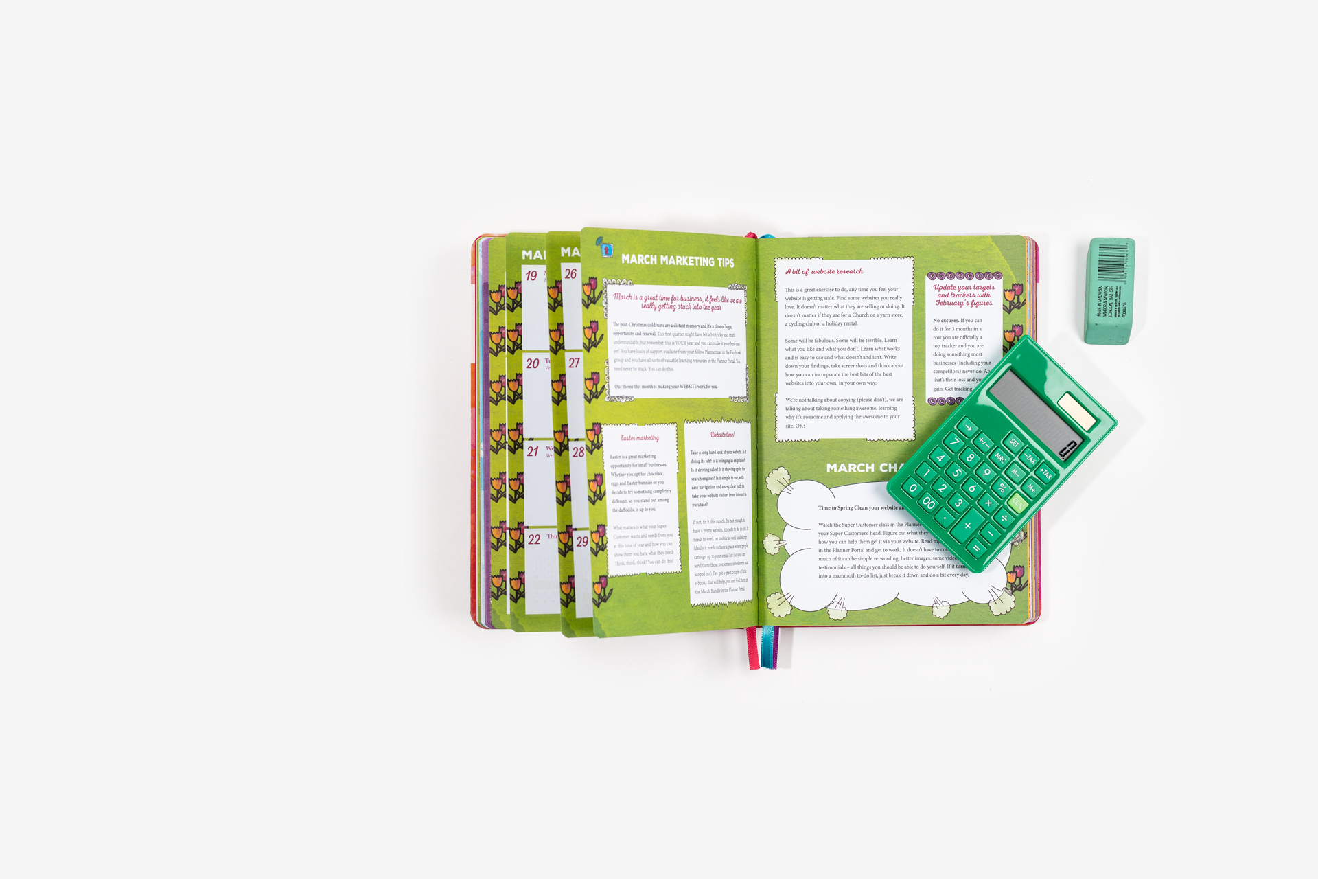 Girls Mean Business Custom Printed Planner