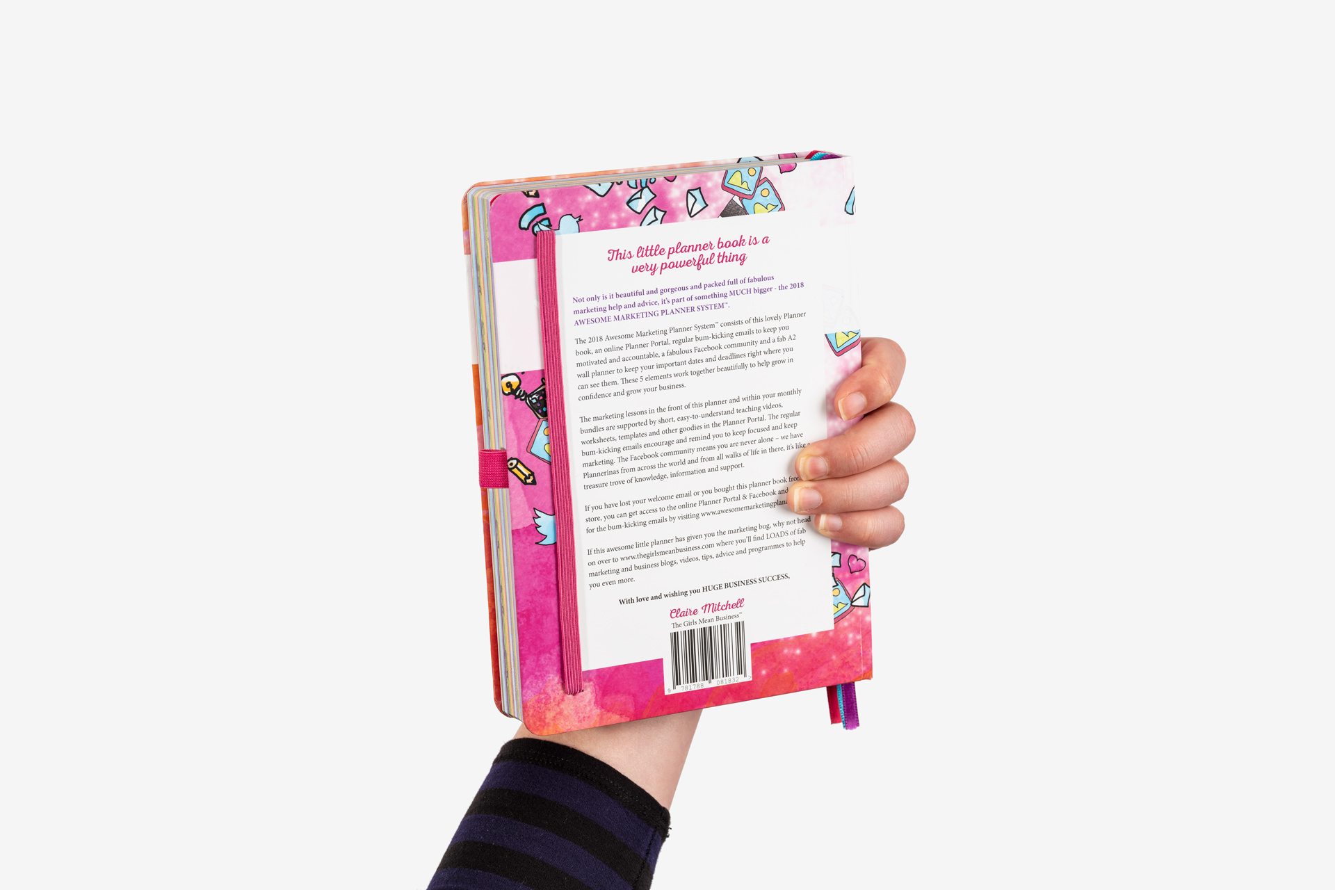 Girls Mean Business Custom Printed Planner