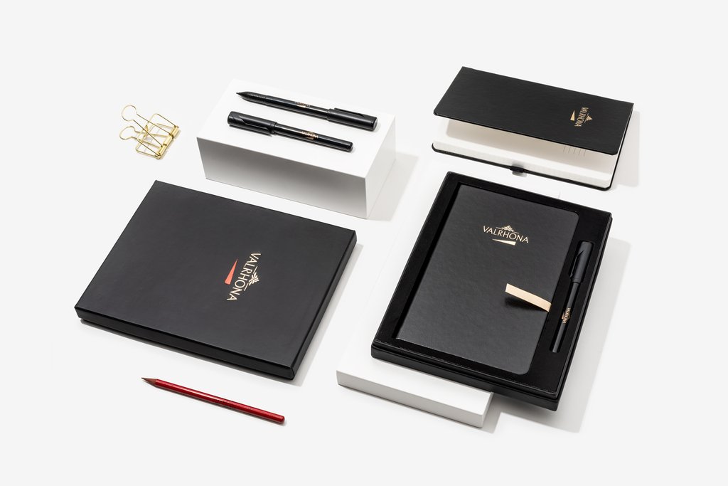 Valrhona Custom Stone Notebooks