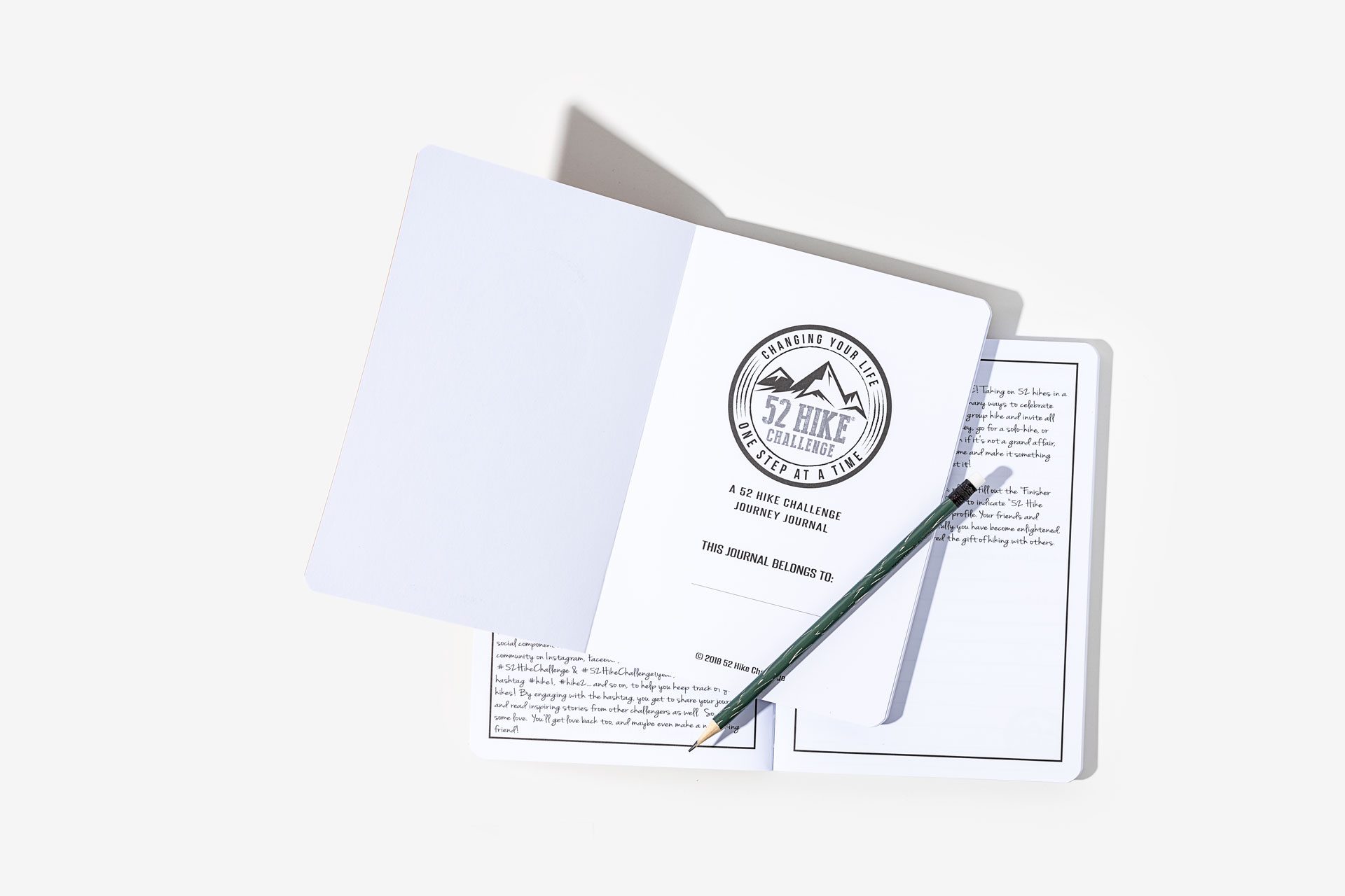 52 Hike Challenge Journals