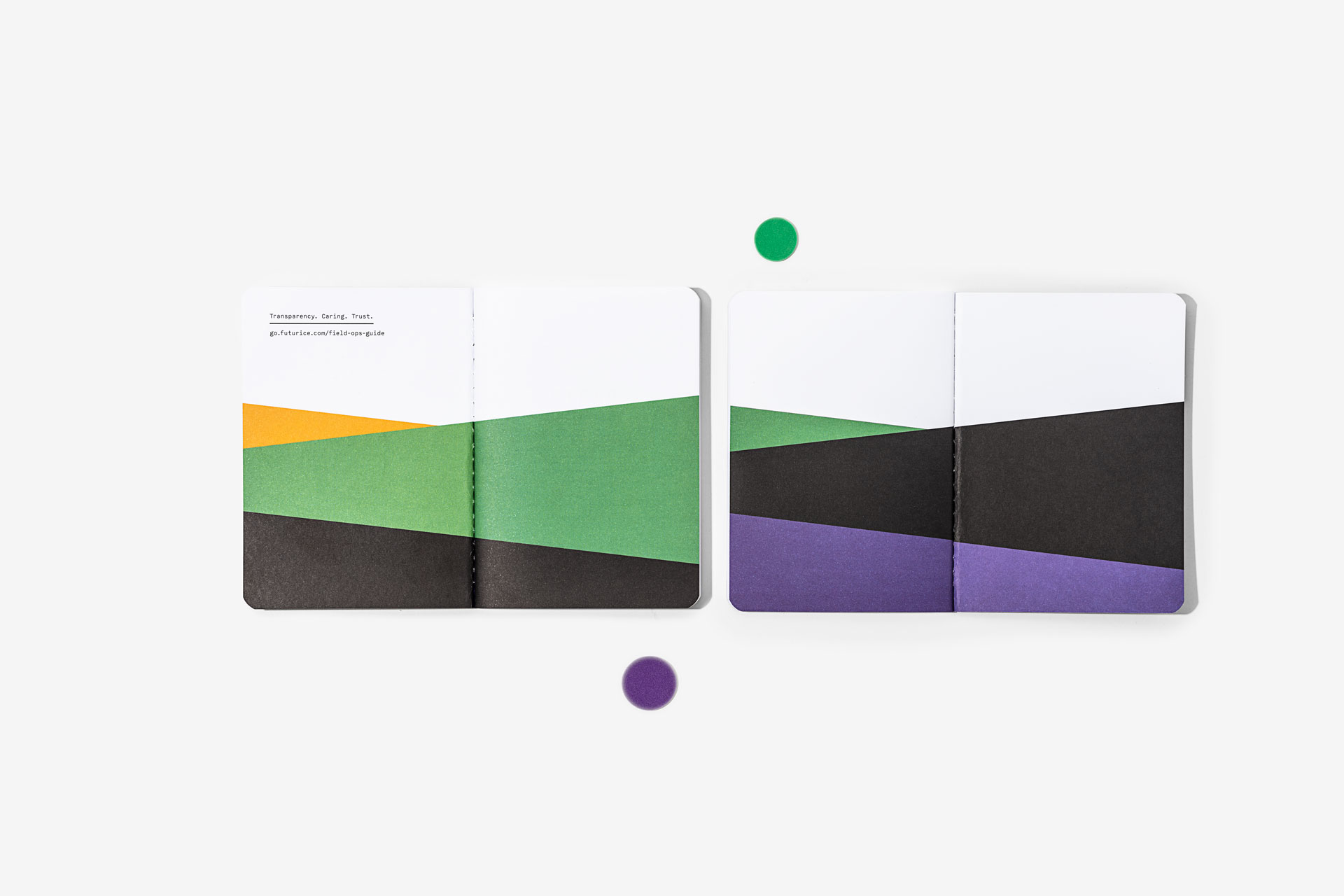 Screen Printed Cahiers for Futurice