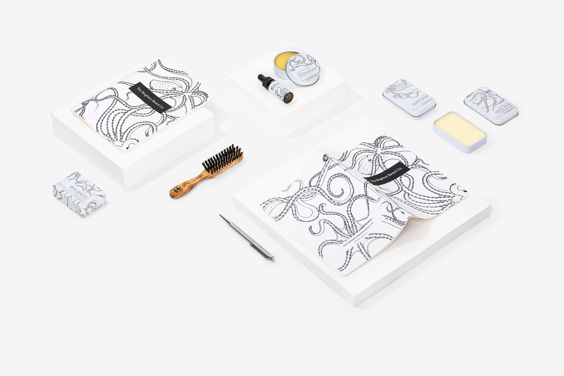 Brighton Beard Co Printed Cahiers