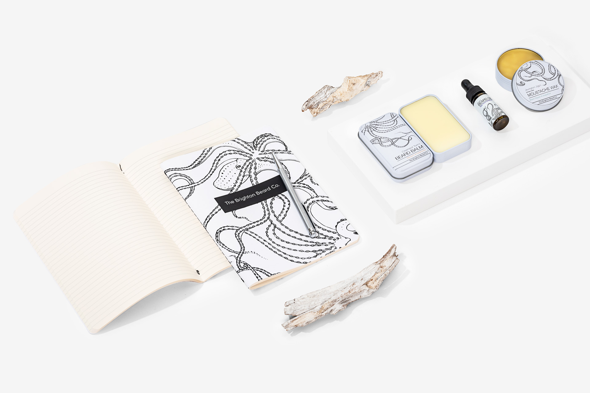 Brighton Beard Co Printed Cahiers