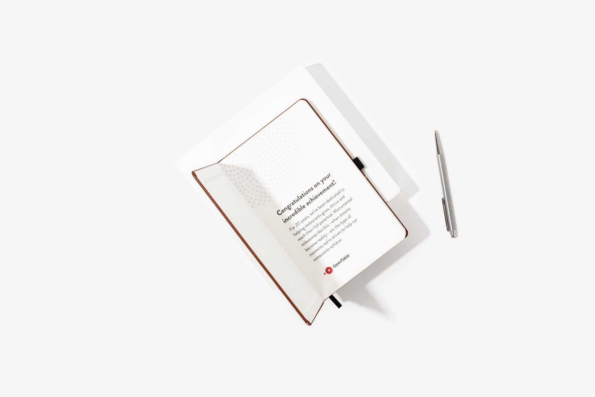 Open Table Stone Notebooks