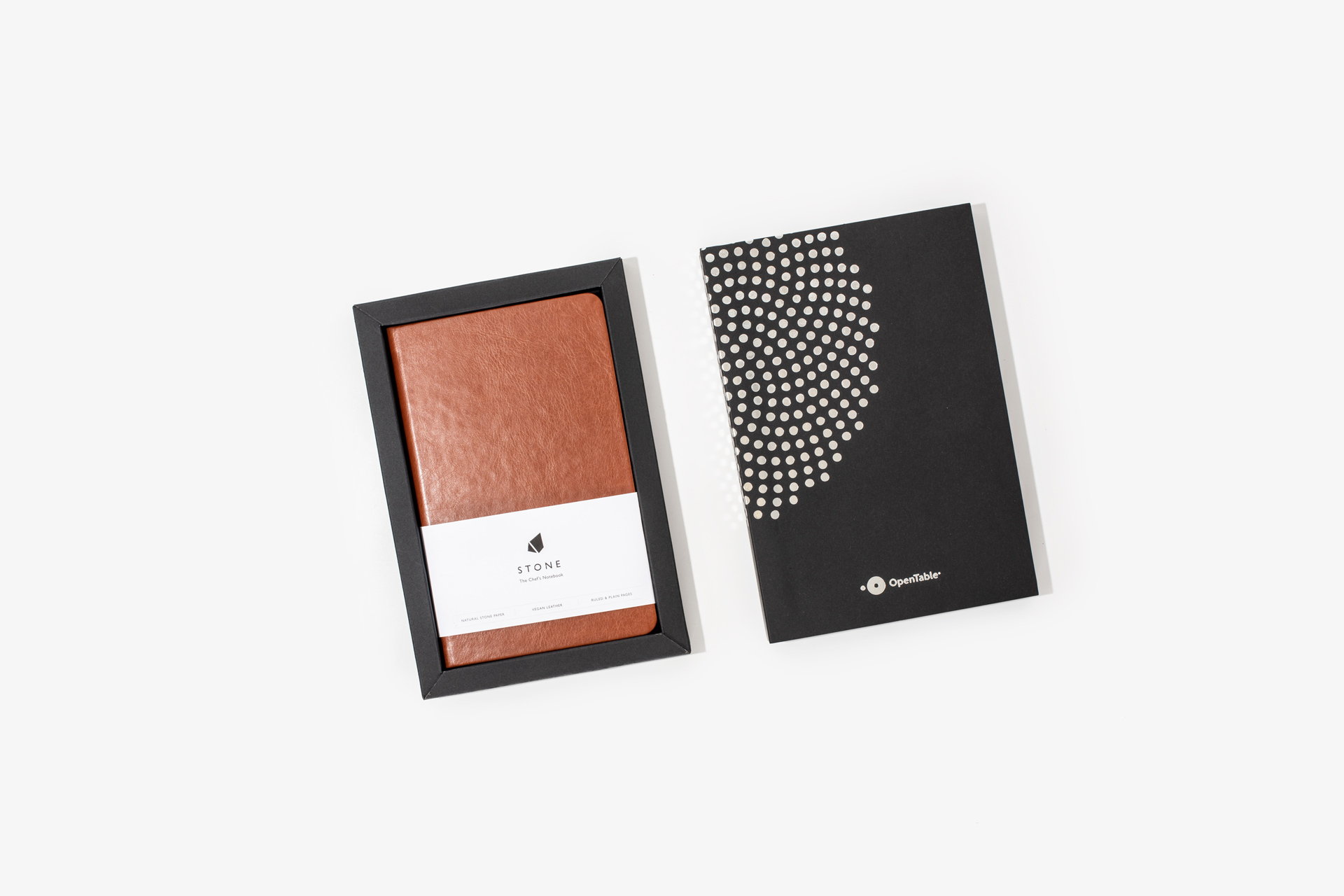 Open Table Stone Notebooks