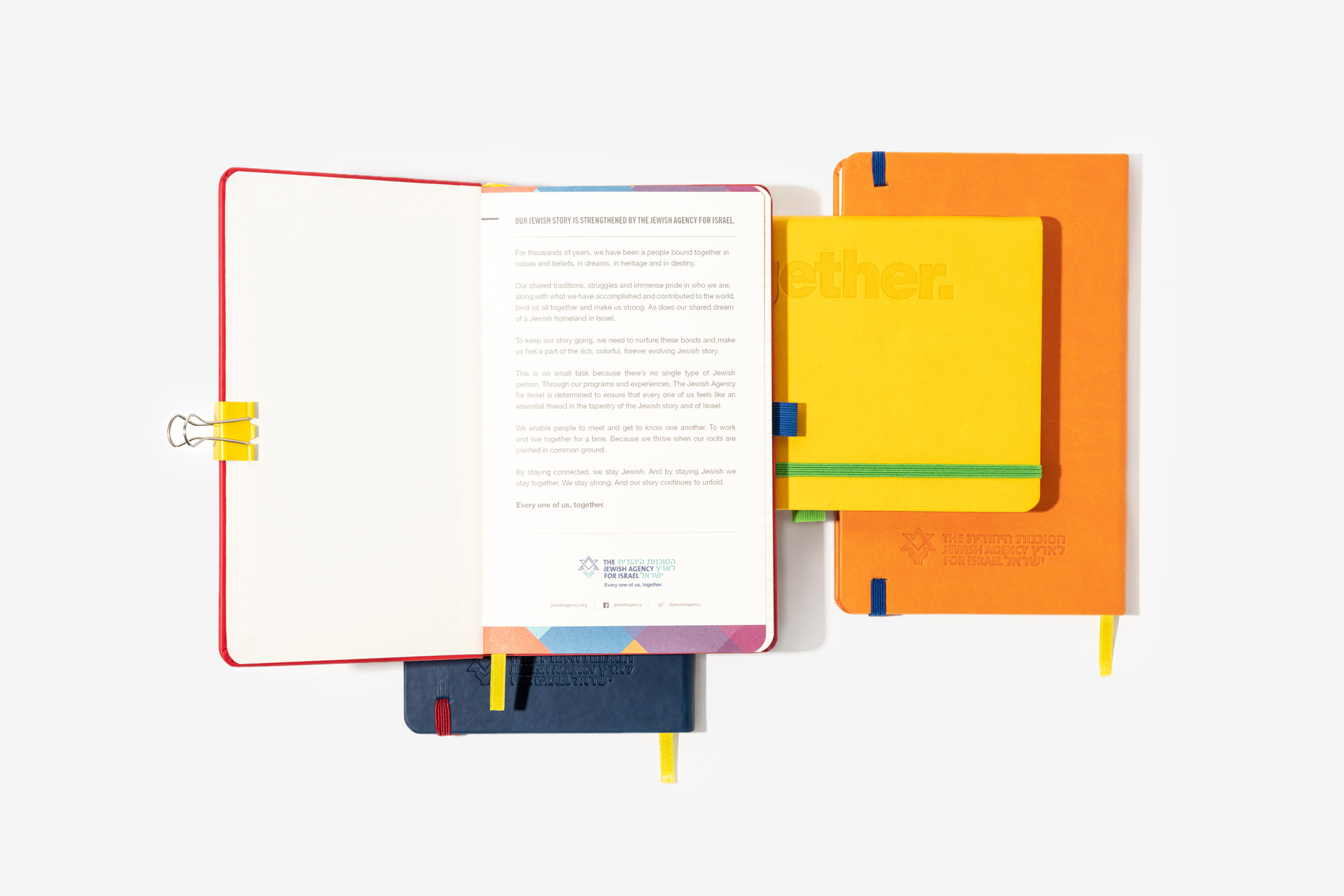 JAFI Debossed Notebooks