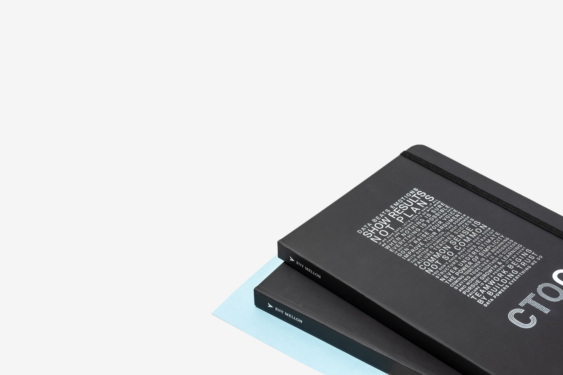 BNY Mellon CTOC Printed Notebooks