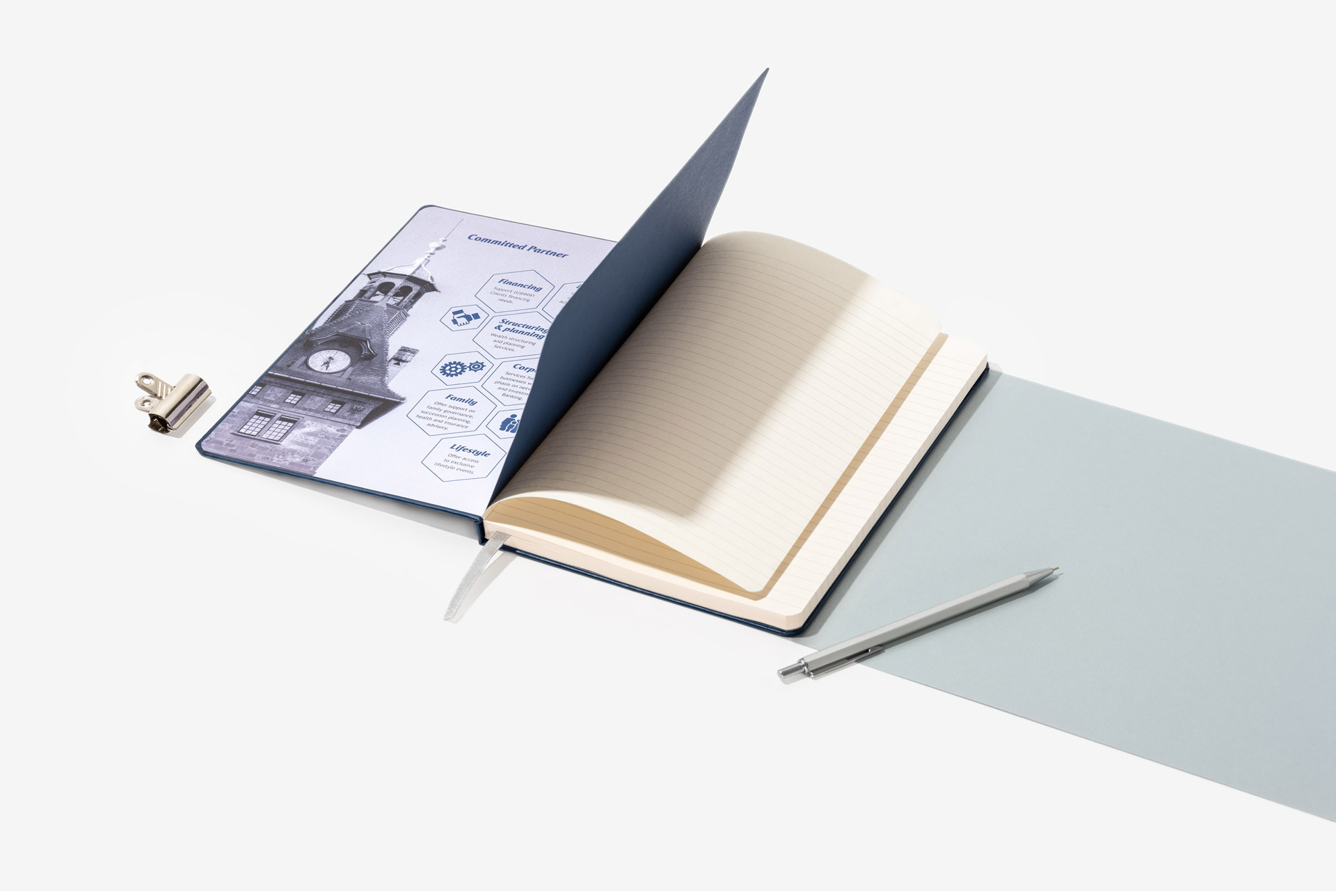 Millenium Debossed Notebooks