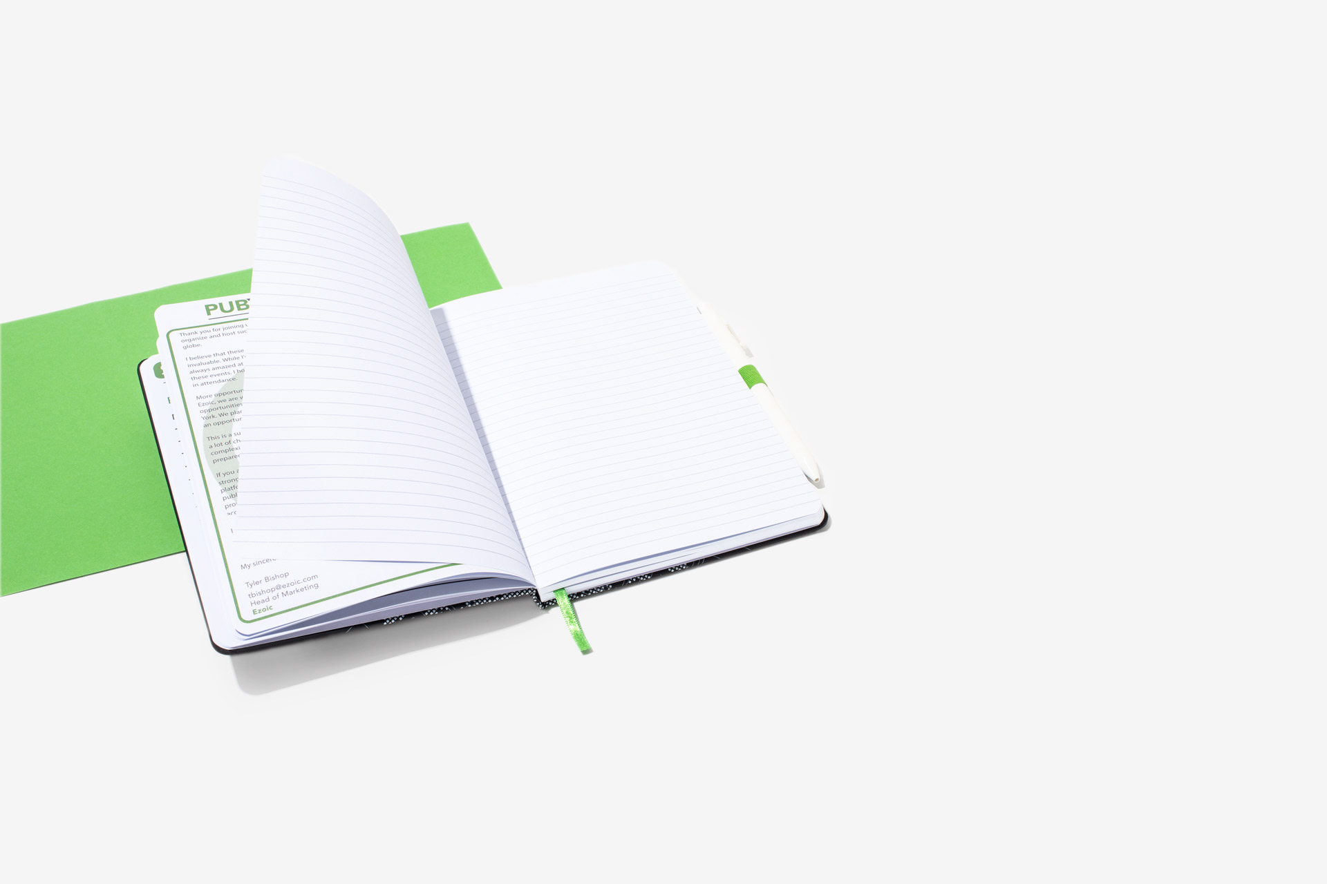 EZOIC Screen Printed Notebooks