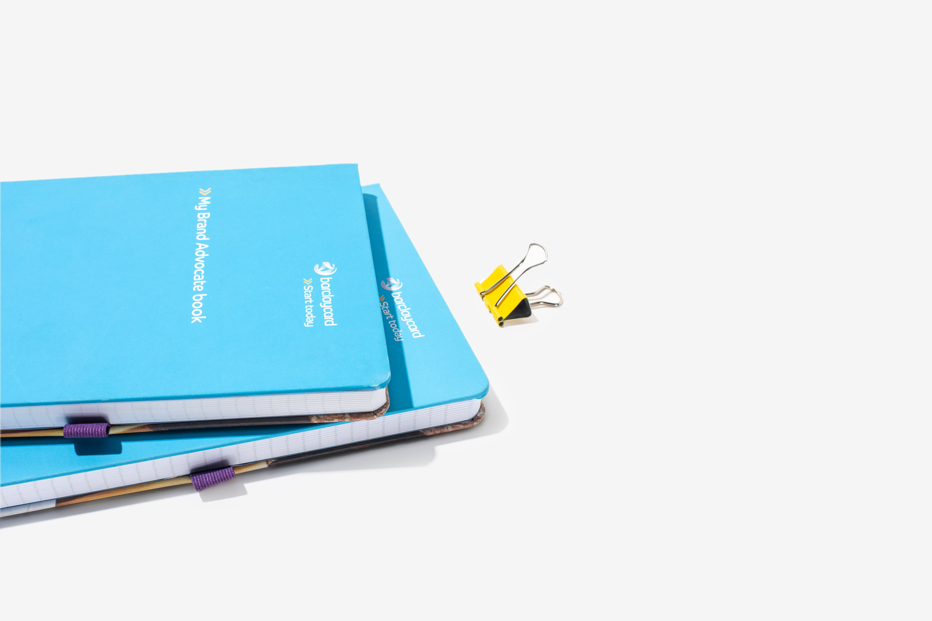 Barclaycard Screen Printed Notebooks