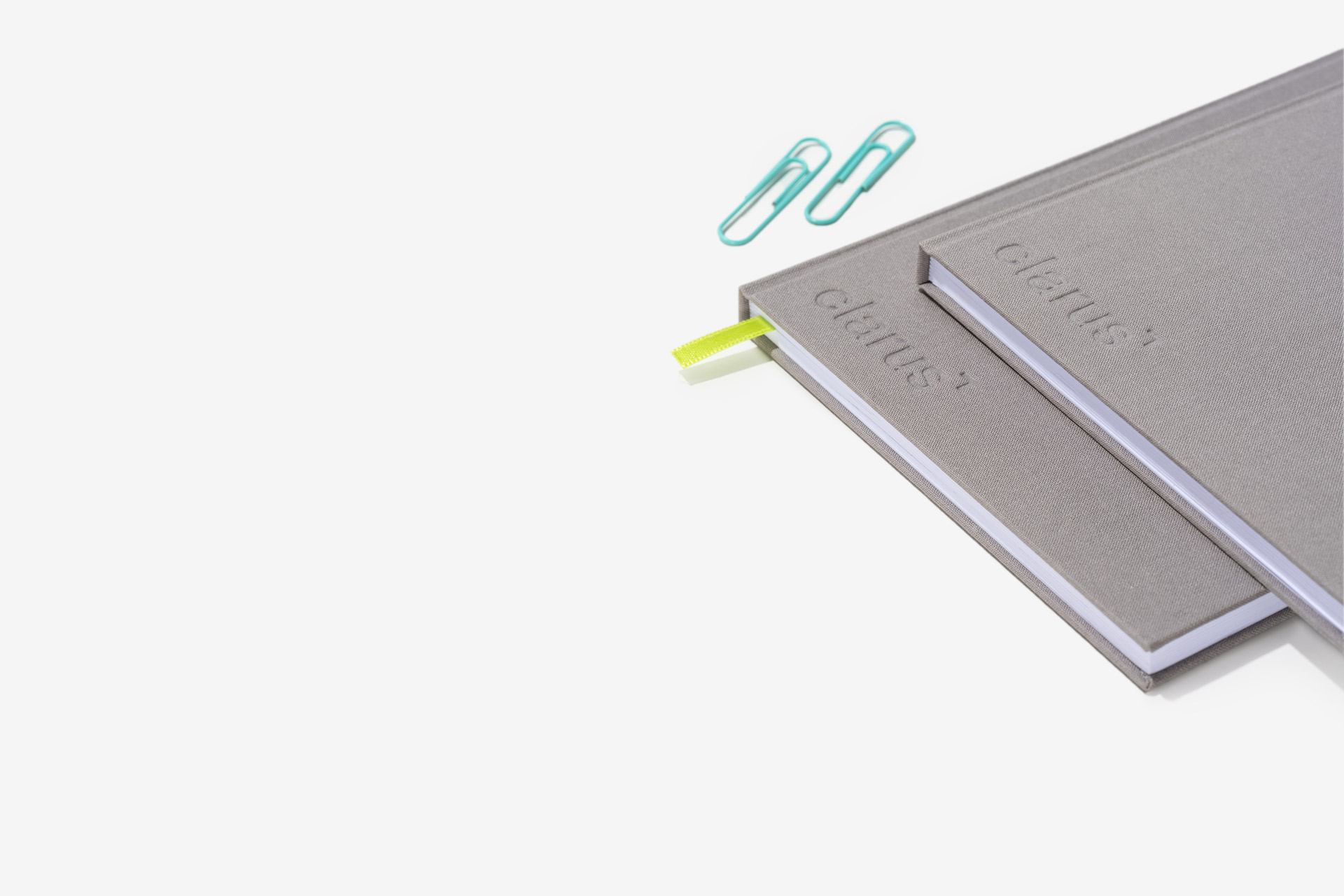 Clarus Cloth Notebooks