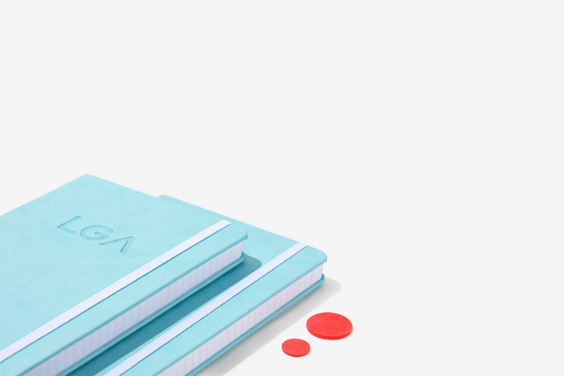 LGA Debossed Notebooks