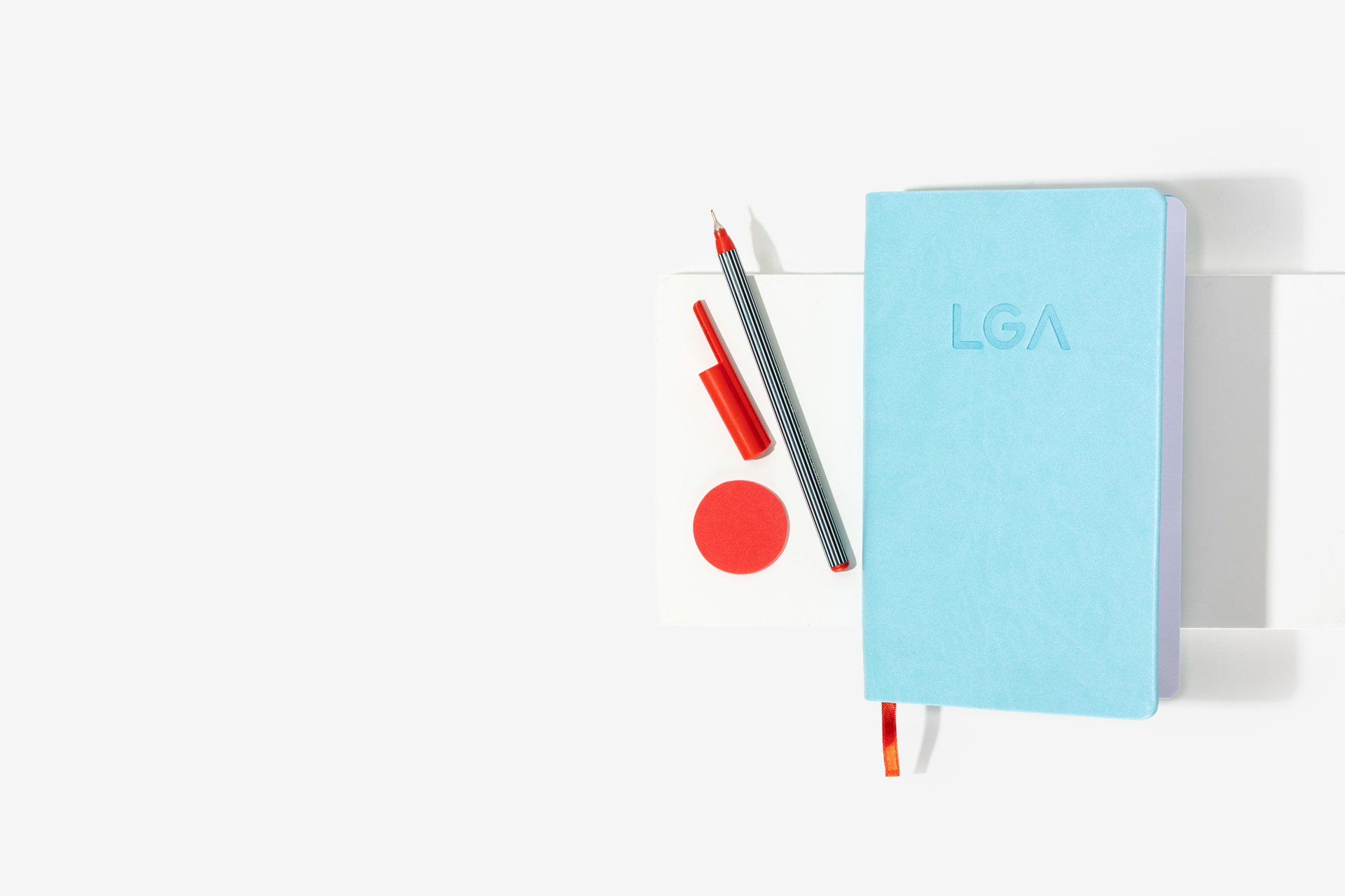 LGA Debossed Notebooks