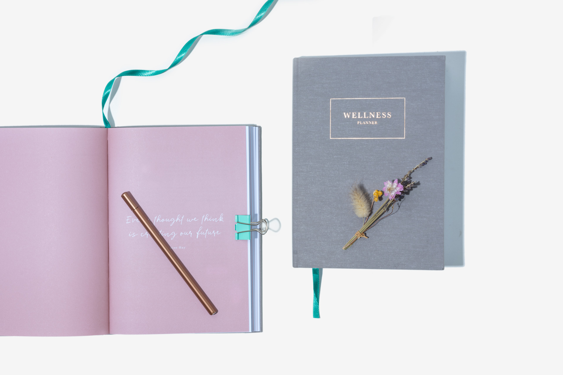 Bespoke Clothbound Wellness Planner
